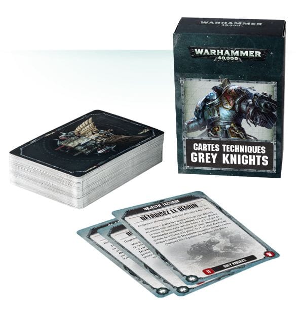 Datacards Grey Knights Warhammer 40k Games Workshop  | Multizone: Comics And Games