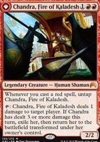 Chandra, Fire of Kaladesh // Chandra, Roaring Flame [Magic Origins] MTG Single Magic: The Gathering  | Multizone: Comics And Games