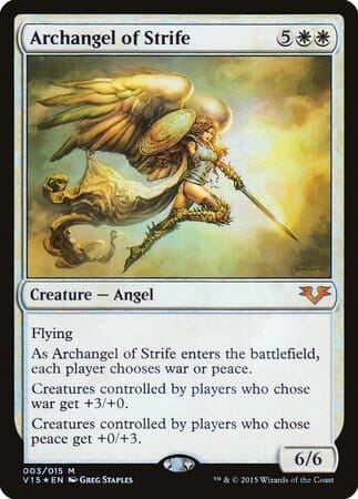 Archangel of Strife [From the Vault: Angels] MTG Single Magic: The Gathering  | Multizone: Comics And Games