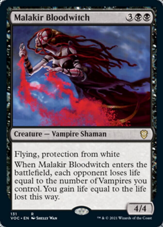 Malakir Bloodwitch [Innistrad: Crimson Vow Commander] MTG Single Magic: The Gathering  | Multizone: Comics And Games