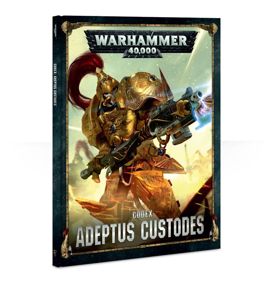 Codex Adeptus Custodes (old) Warhammer 40k Games Workshop  | Multizone: Comics And Games