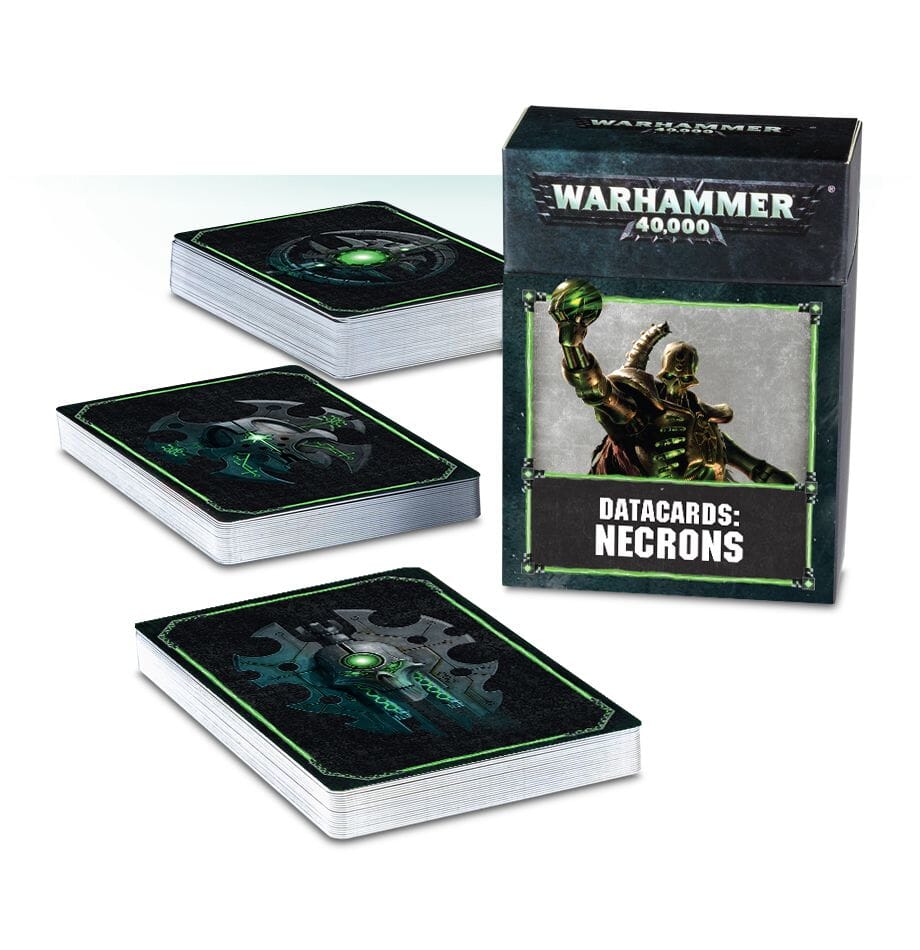 Datacards Necrons Warhammer 40k Games Workshop  | Multizone: Comics And Games