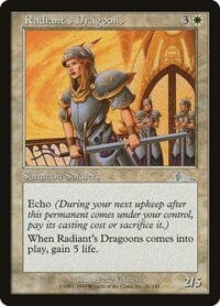 Radiant's Dragoons [Urza's Legacy] MTG Single Magic: The Gathering  | Multizone: Comics And Games