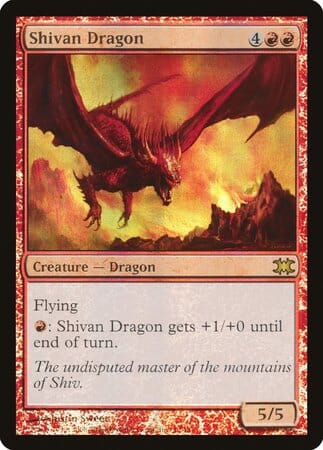 Shivan Dragon [From the Vault: Dragons] MTG Single Magic: The Gathering  | Multizone: Comics And Games