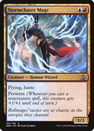 Stormchaser Mage [Oath of the Gatewatch] MTG Single Magic: The Gathering  | Multizone: Comics And Games