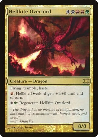 Hellkite Overlord [From the Vault: Dragons] MTG Single Magic: The Gathering  | Multizone: Comics And Games
