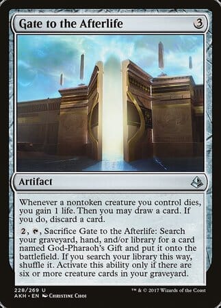 Gate to the Afterlife [Amonkhet] MTG Single Magic: The Gathering  | Multizone: Comics And Games