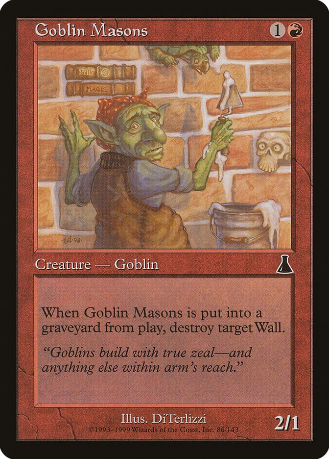 Goblin Masons [Urza's Destiny] MTG Single Magic: The Gathering  | Multizone: Comics And Games