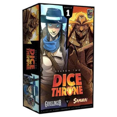 Dice throne Season Two Board game Multizone: Comics And Games 1 Gunslinger Vs Samurai  | Multizone: Comics And Games