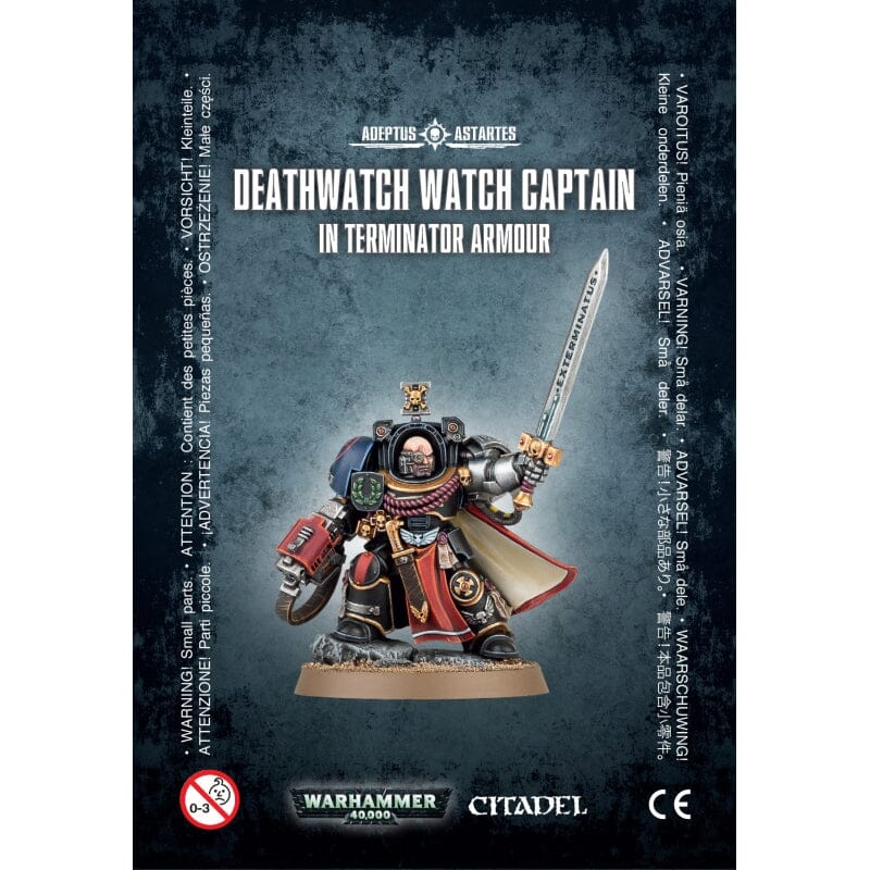Deathwatch Terminator Captain Miniatures|Figurines Games Workshop  | Multizone: Comics And Games