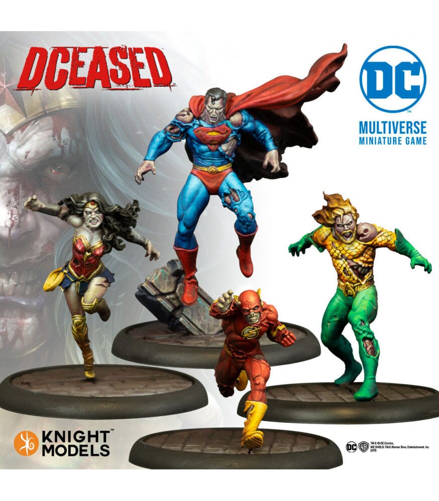 Justice league DCeased Miniatures knight models  | Multizone: Comics And Games