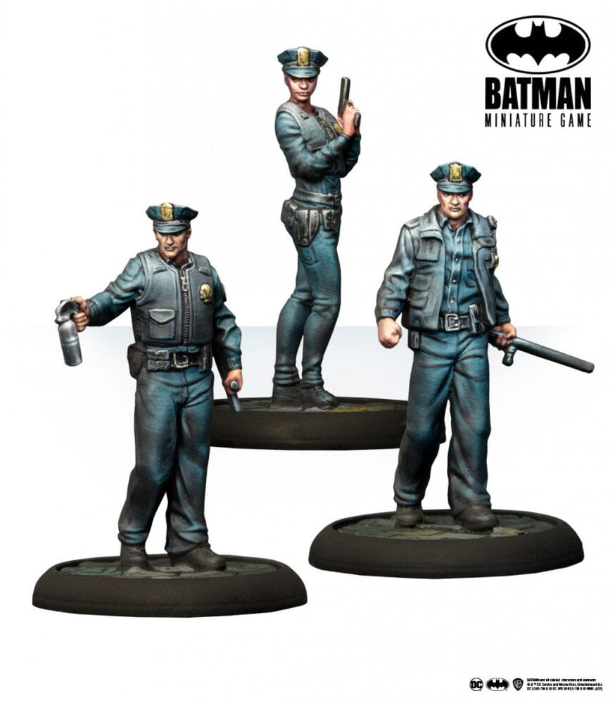 The Dark Knight rises Gotham Police Miniatures knight models  | Multizone: Comics And Games