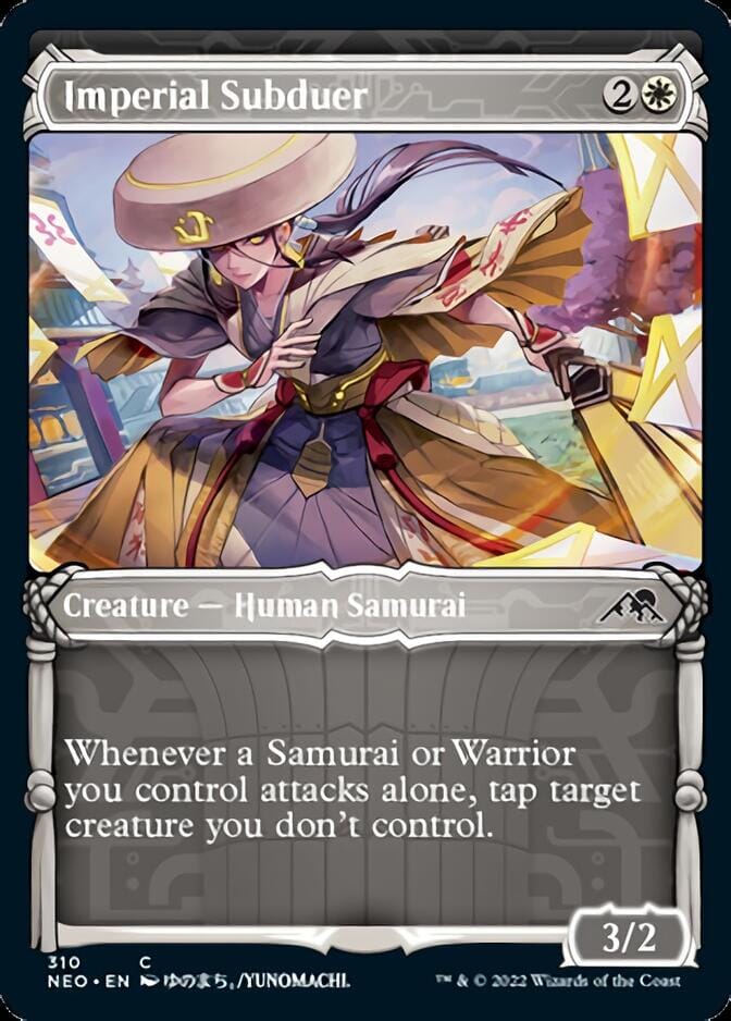 Imperial Subduer (Showcase Samurai) [Kamigawa: Neon Dynasty] MTG Single Magic: The Gathering  | Multizone: Comics And Games