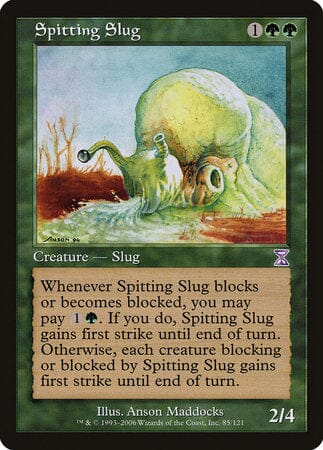 Spitting Slug [Time Spiral Timeshifted] MTG Single Magic: The Gathering  | Multizone: Comics And Games