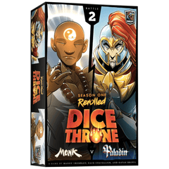 Dice throne Season One Rerolled Board game Multizone: Comics And Games 2 monk VS Soldier  | Multizone: Comics And Games