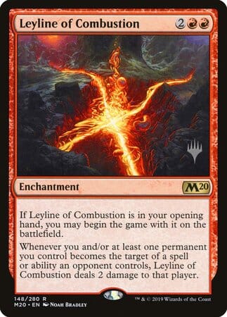 Leyline of Combustion [Core Set 2020 Promos] MTG Single Magic: The Gathering  | Multizone: Comics And Games