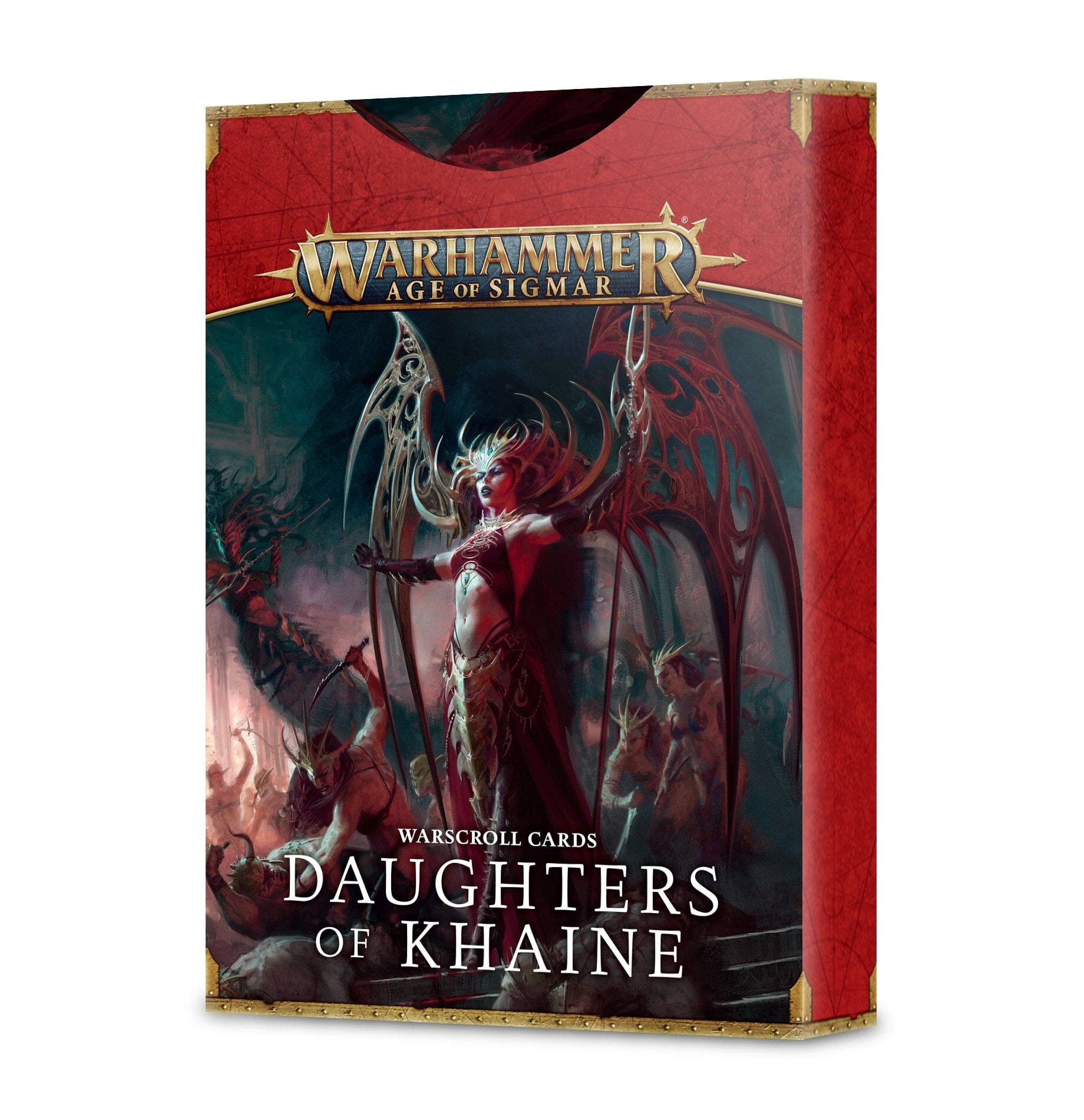 DAUGHTERS OF KHAINE WARSCROLL CARDS (3E – ENG) Games Workshop Games Workshop  | Multizone: Comics And Games