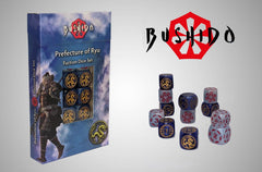 Bushido faction Dice set Bushido GCT Studios Prefecture of Ryu  | Multizone: Comics And Games