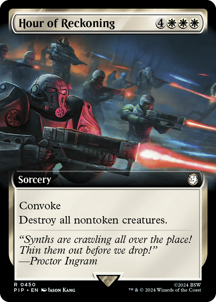 Hour of Reckoning (Extended Art) [Fallout] MTG Single Magic: The Gathering  | Multizone: Comics And Games