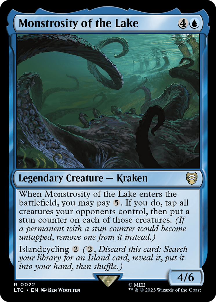 Monstrosity of the Lake [The Lord of the Rings: Tales of Middle-Earth Commander] MTG Single Magic: The Gathering  | Multizone: Comics And Games