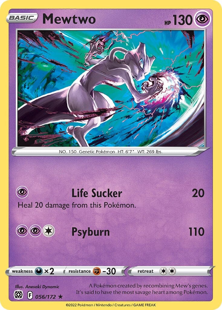 Mewtwo (056/172) (Cosmos Holo) [Sword & Shield: Black Star Promos] Pokemon Single Pokémon  | Multizone: Comics And Games