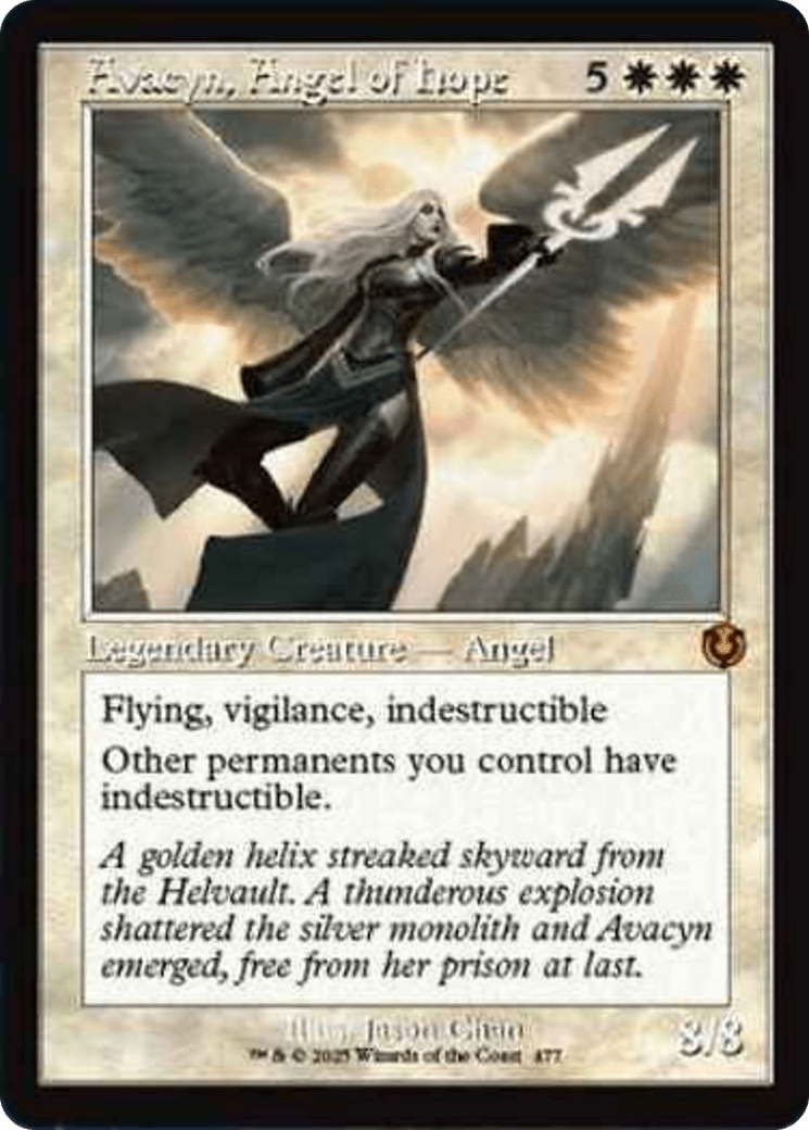 Avacyn, Angel of Hope (Retro Frame) [Innistrad Remastered] MTG Single Magic: The Gathering  | Multizone: Comics And Games