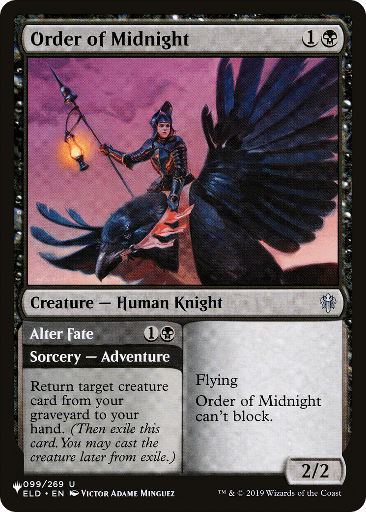 Order of Midnight [The List] MTG Single Magic: The Gathering  | Multizone: Comics And Games