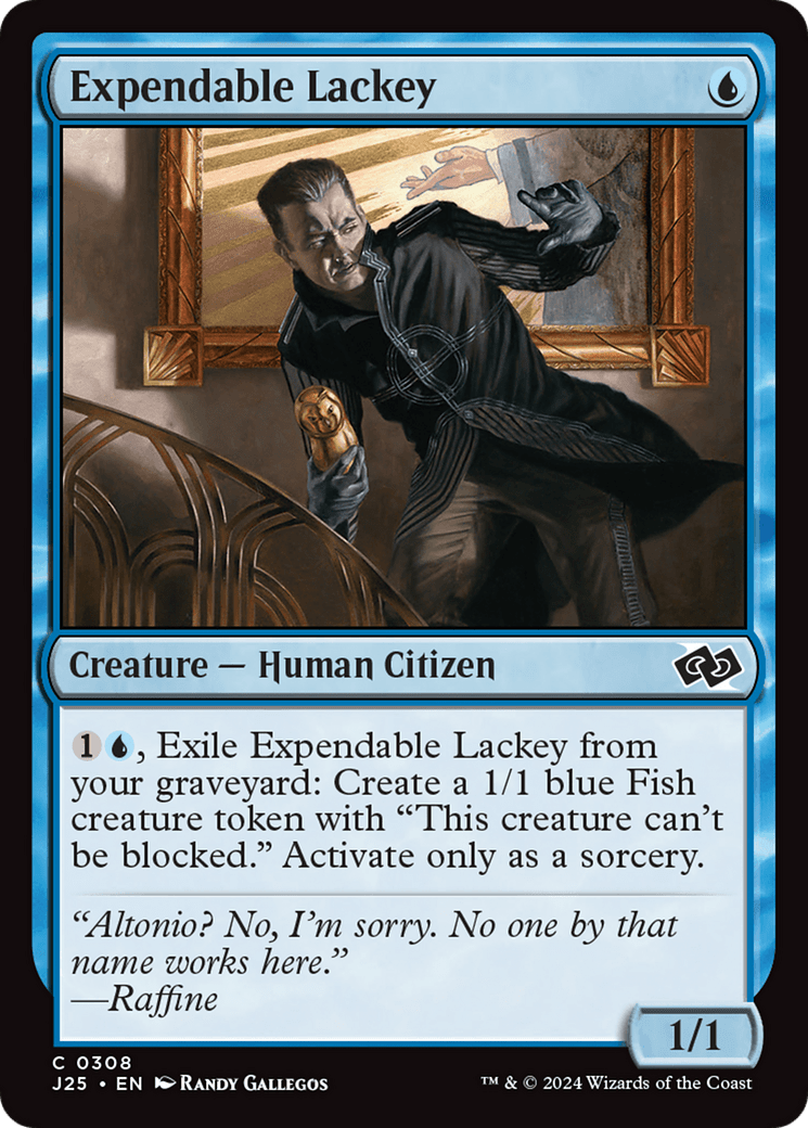 Expendable Lackey [Foundations Jumpstart] MTG Single Magic: The Gathering  | Multizone: Comics And Games