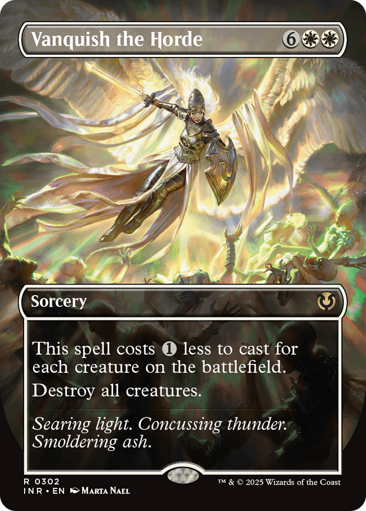 Vanquish the Horde (Borderless) [Innistrad Remastered] MTG Single Magic: The Gathering  | Multizone: Comics And Games