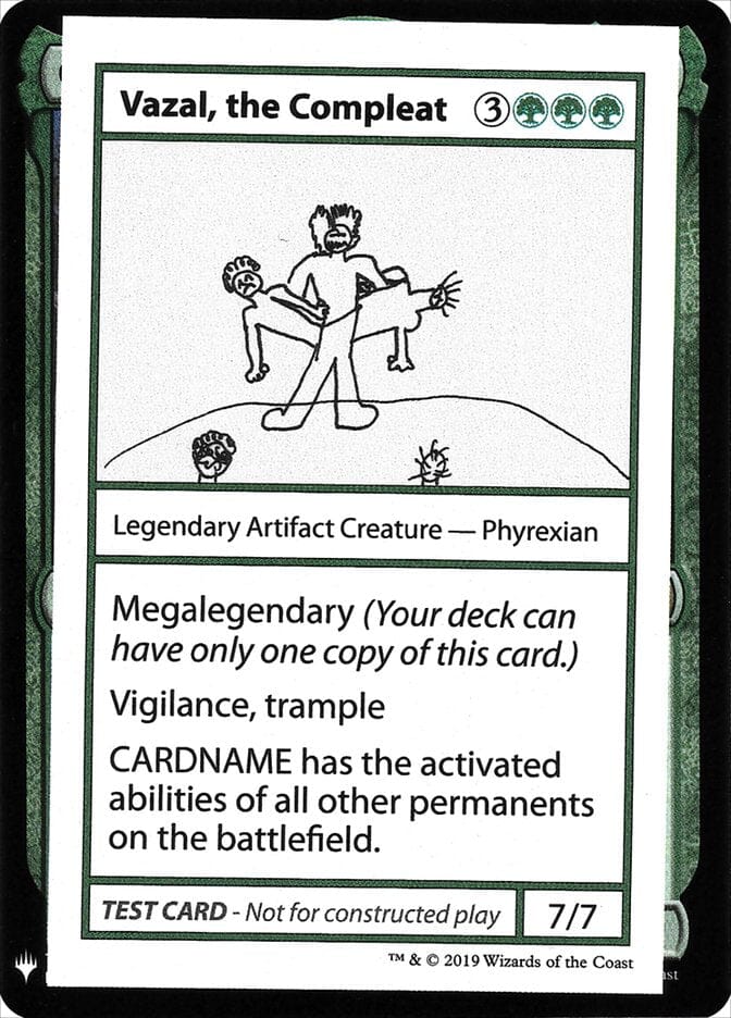 Vazal, the Compleat [Mystery Booster Playtest Cards] MTG Single Magic: The Gathering  | Multizone: Comics And Games
