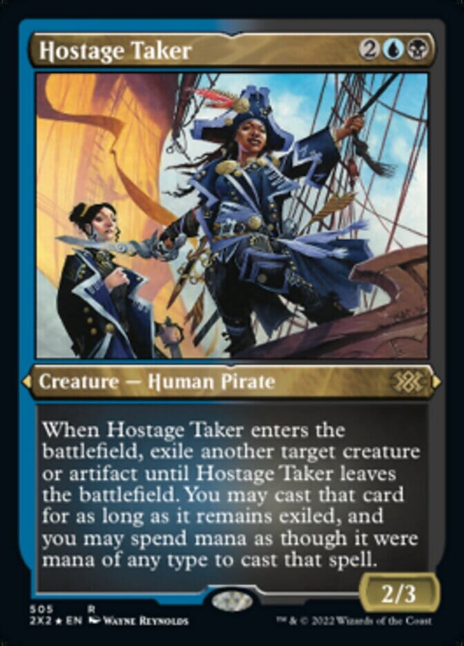 Hostage Taker (Foil Etched) [Double Masters 2022] MTG Single Magic: The Gathering  | Multizone: Comics And Games