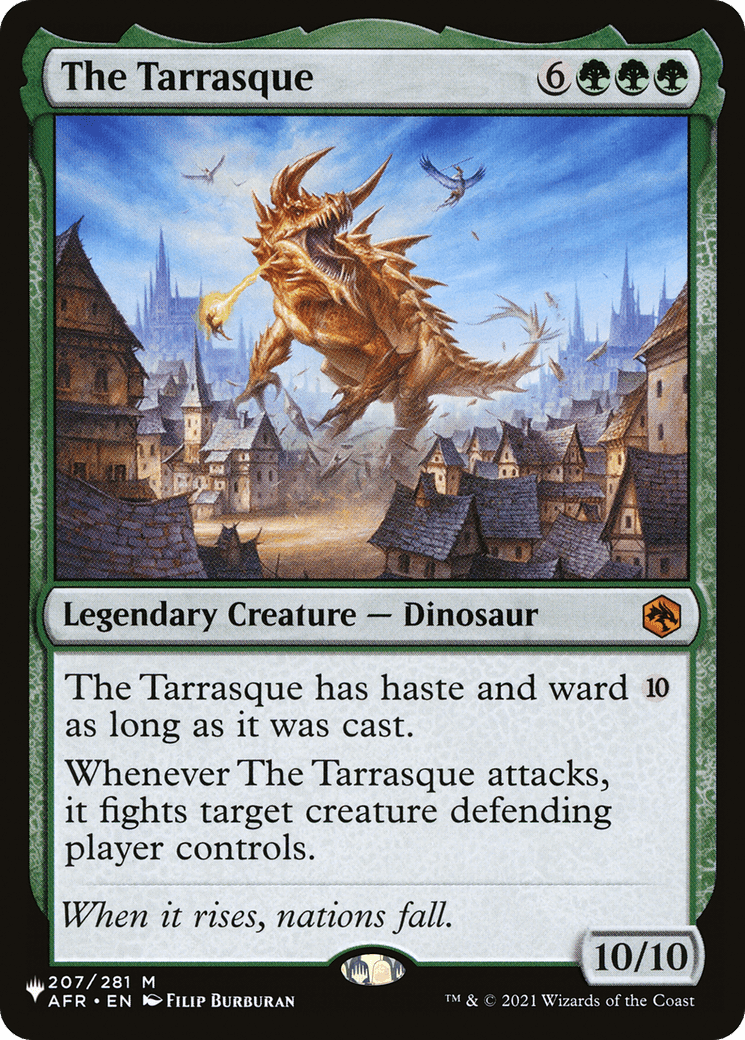 The Tarrasque [The List] MTG Single Magic: The Gathering  | Multizone: Comics And Games