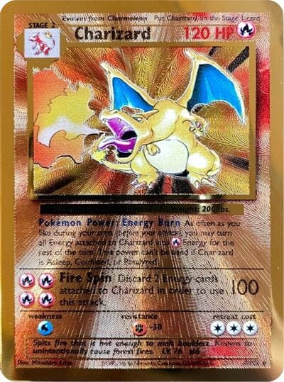 Charizard (4/102) (Celebrations Metal Card) [Celebrations: 25th Anniversary] Pokemon Single Pokémon  | Multizone: Comics And Games
