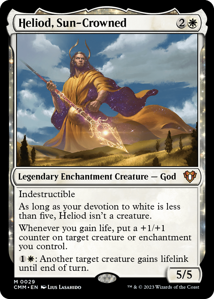 Heliod, Sun-Crowned [Commander Masters] MTG Single Magic: The Gathering  | Multizone: Comics And Games
