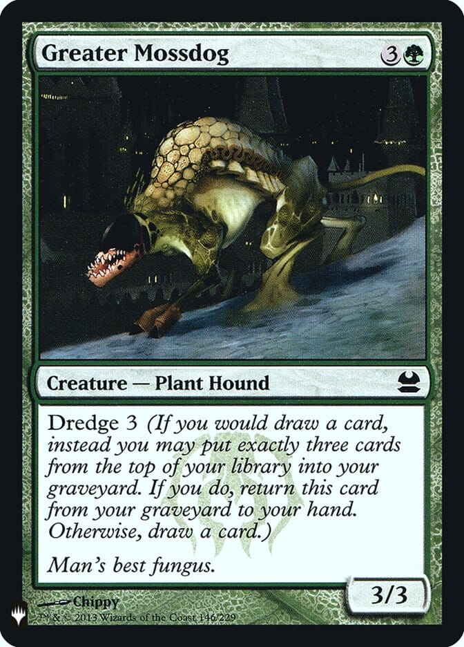Greater Mossdog [Mystery Booster] MTG Single Magic: The Gathering  | Multizone: Comics And Games