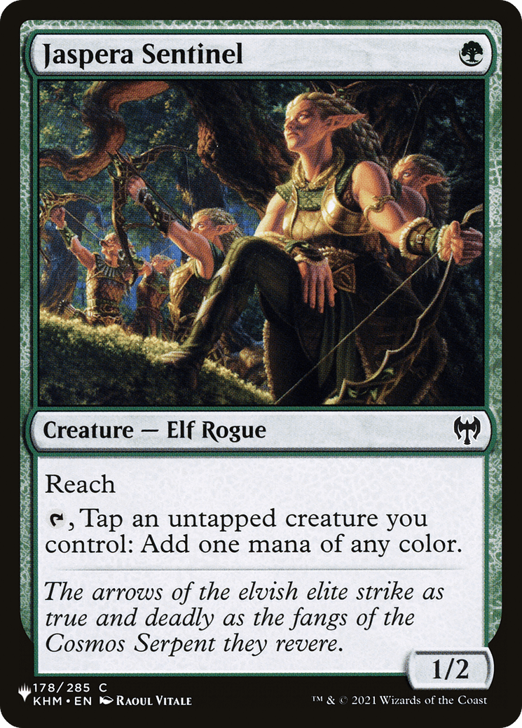 Jaspera Sentinel [The List] MTG Single Magic: The Gathering  | Multizone: Comics And Games