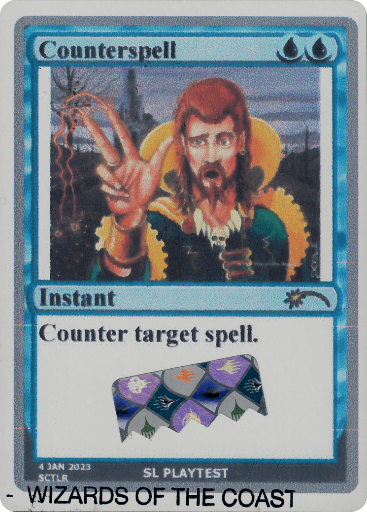 Counterspell (SL PLAYTEST) [Secret Lair Drop Series] MTG Single Magic: The Gathering  | Multizone: Comics And Games