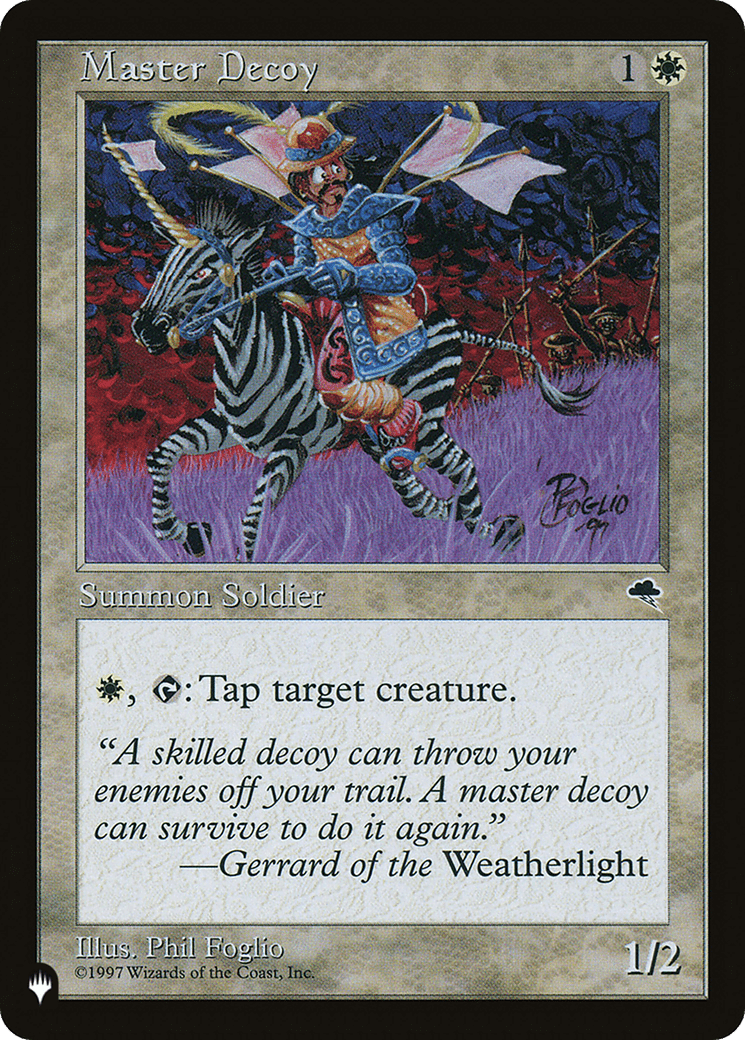 Master Decoy [The List] MTG Single Magic: The Gathering  | Multizone: Comics And Games