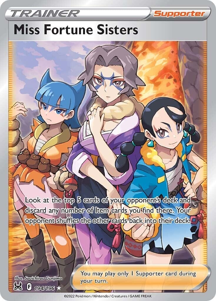 Miss Fortune Sisters (194/196) [Sword & Shield: Lost Origin] Pokemon Single Pokémon  | Multizone: Comics And Games