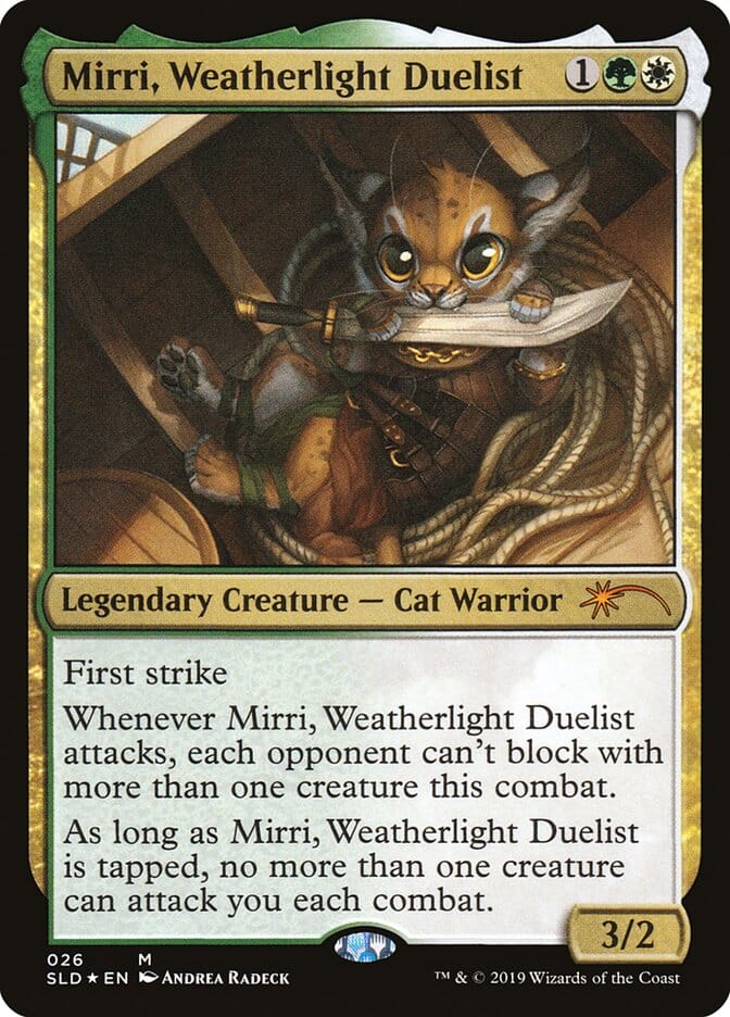 Mirri, Weatherlight Duelist [Secret Lair Drop Series] MTG Single Magic: The Gathering  | Multizone: Comics And Games