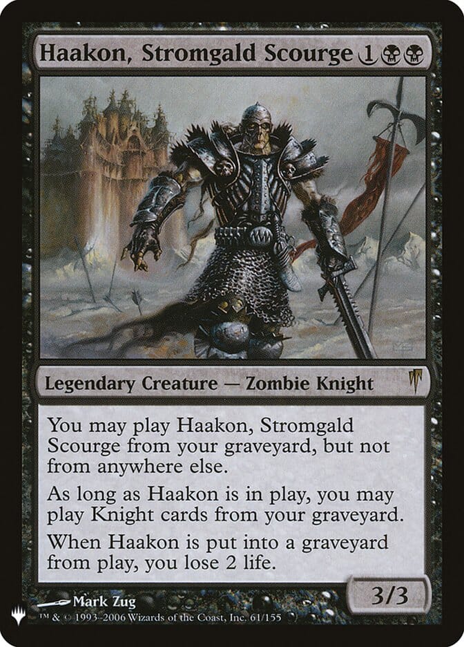 Haakon, Stromgald Scourge [Mystery Booster] MTG Single Magic: The Gathering  | Multizone: Comics And Games