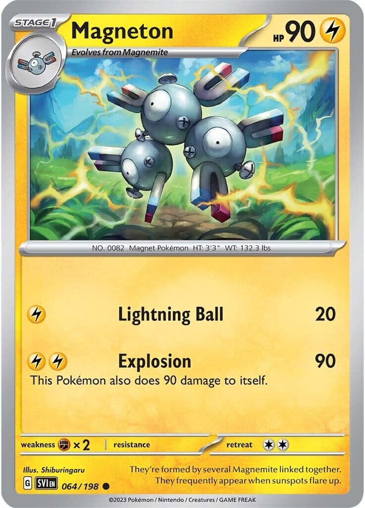 Magneton (064/198) [Scarlet & Violet: Base Set] Pokemon Single Pokémon  | Multizone: Comics And Games