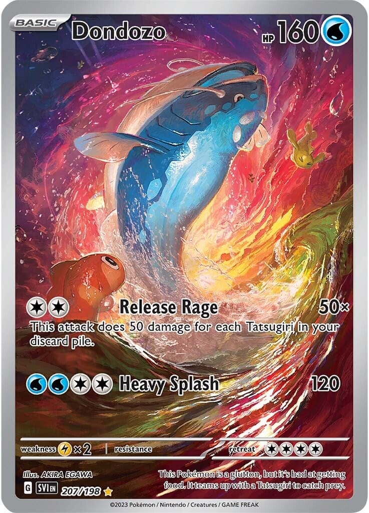 Dondozo (207/198) [Scarlet & Violet: Base Set] Pokemon Single Pokémon  | Multizone: Comics And Games