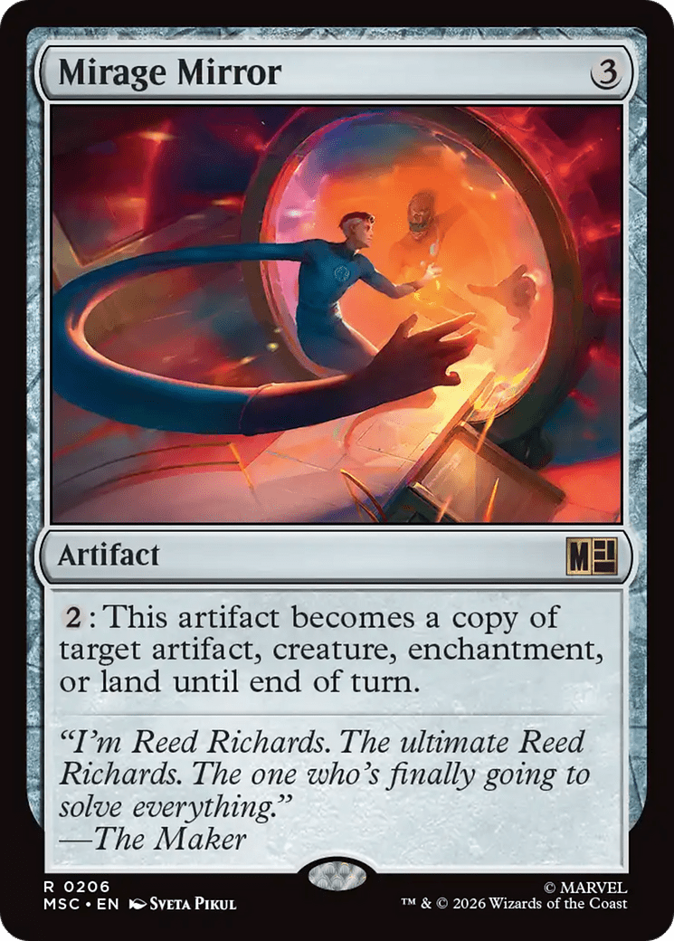 Mirage Mirror [Marvel Super Heroes Commander] MTG Single Magic: The Gathering  | Multizone: Comics And Games