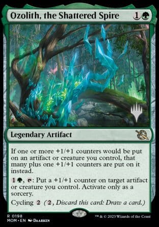 Ozolith, the Shattered Spire (Promo Pack) [March of the Machine Promos] MTG Single Magic: The Gathering  | Multizone: Comics And Games