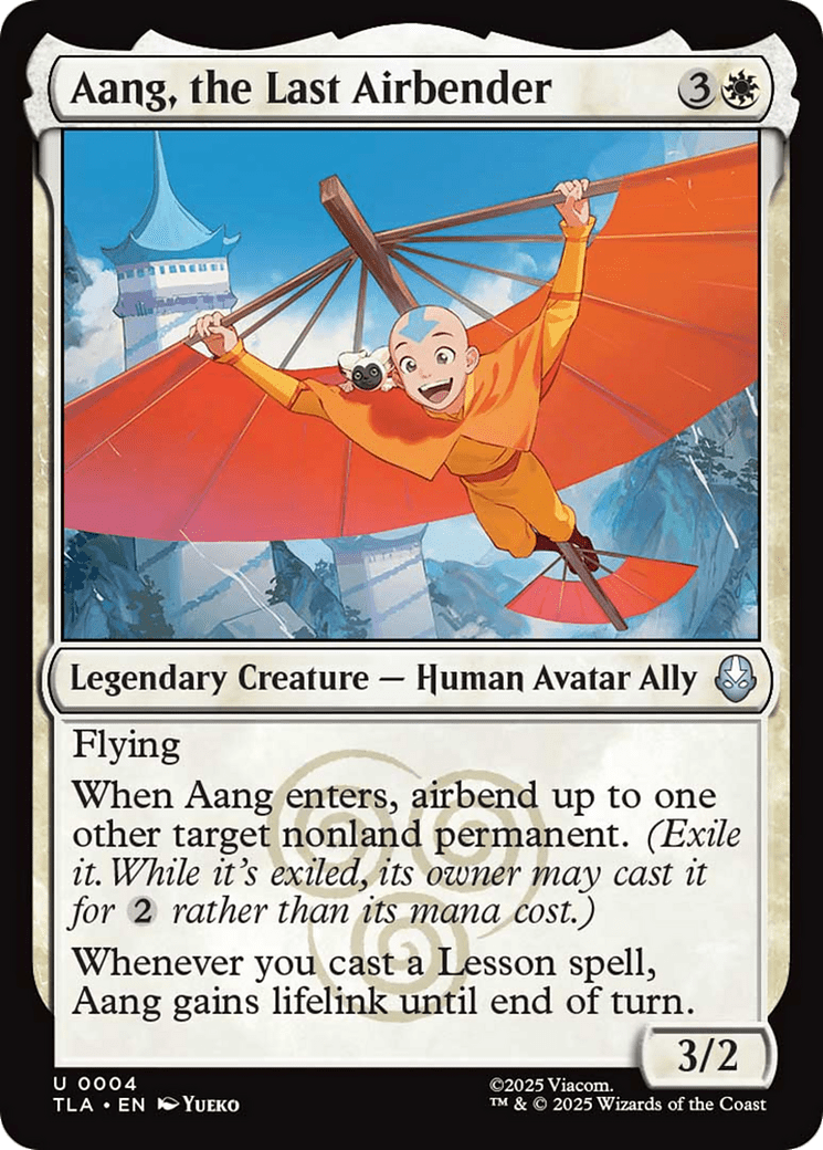 Aang, the Last Airbender [Avatar: The Last Airbender] MTG Single Magic: The Gathering  | Multizone: Comics And Games