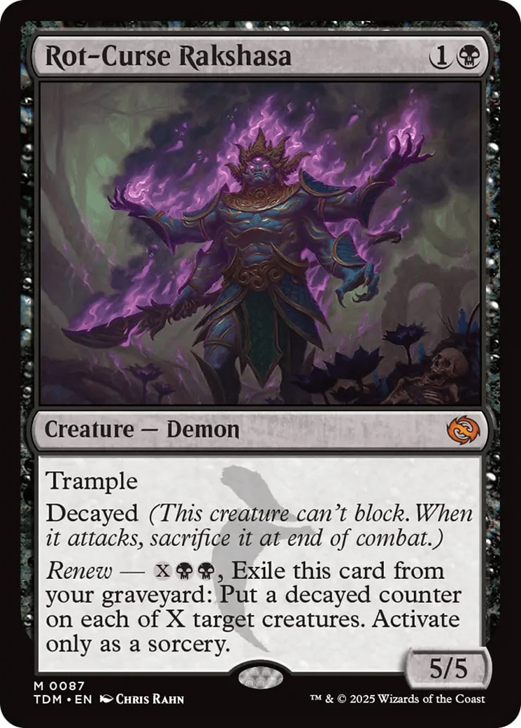 Rot-Curse Rakshasa [Tarkir: Dragonstorm] MTG Single Magic: The Gathering  | Multizone: Comics And Games