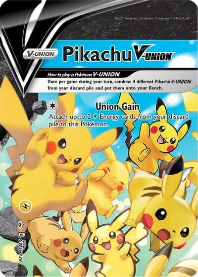 Pikachu V-UNION (SWSH139) (Celebrations) [Sword & Shield: Black Star Promos] Pokemon Single Pokémon  | Multizone: Comics And Games