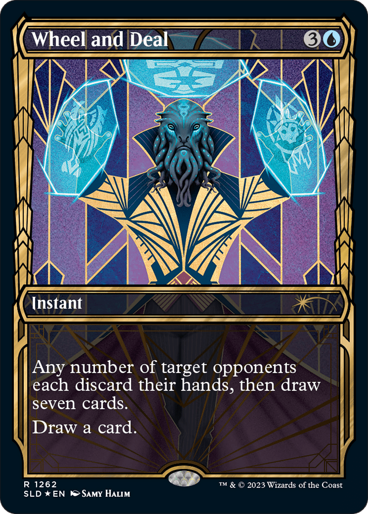 Wheel and Deal (Halo Foil) [Secret Lair Drop Series] MTG Single Magic: The Gathering  | Multizone: Comics And Games