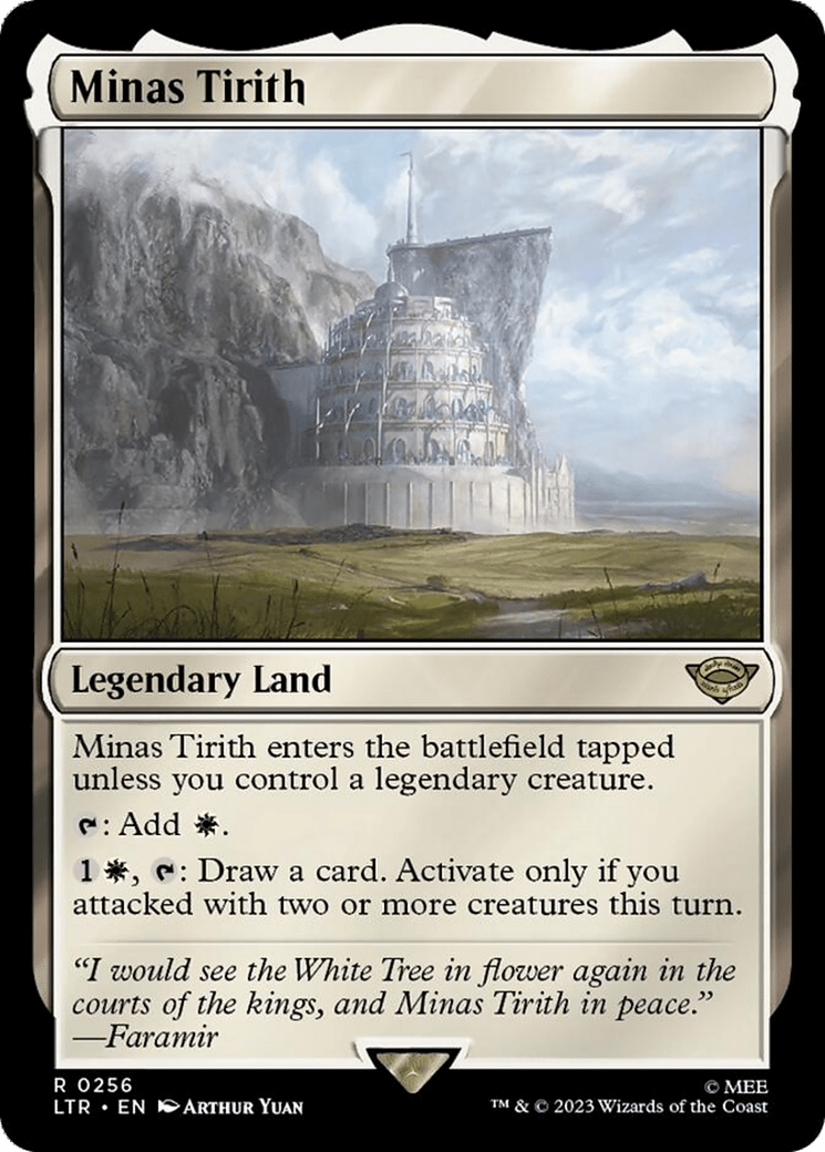 Minas Tirith [The Lord of the Rings: Tales of Middle-Earth] MTG Single Magic: The Gathering  | Multizone: Comics And Games